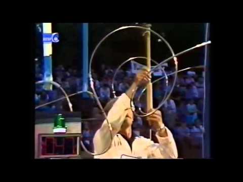 1981 - Jeux Sans Frontières avec l'équipe des Gets à Charleroi