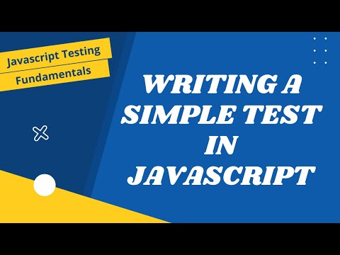 5 Writing A Simple Test In Javascript Without Using Any Testing Framework Javascript Testing