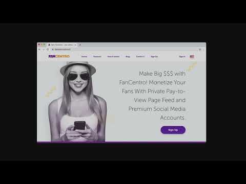 Learn How to Register on FanCentro!