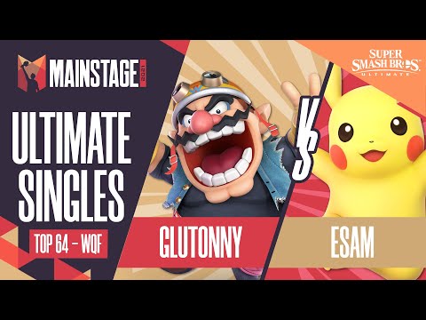 Glutonny vs ESAM - SSBU Singles: Top 64 Winners Quarters - Mainstage 2021 | Wario vs Pikachu