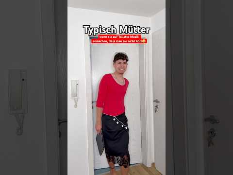 Typisch Mütter - wenn sie auf Toilette Musik anmachen, dass man sie nicht hört!😂 itsofficialmarco