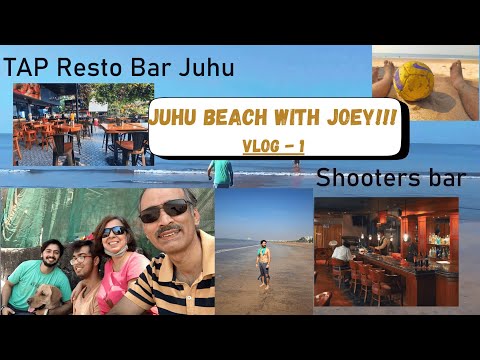 Joey swam for the first time in his life | Juhu Beach | Vlog 1