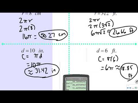 10.1 Circles and Circumference