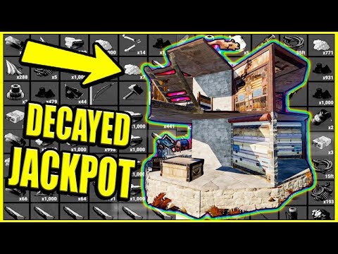FASTEST Decayed Base JACKPOT RAID?! - Revolver to M92 CLUTCH - Fast Start (Rust PvP Eco Raiding)