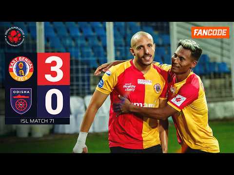 East Bengal Reignite Their Title Charge With A Dominant 3-0 Win vs Odisha | ISL 2025-26 Highlights