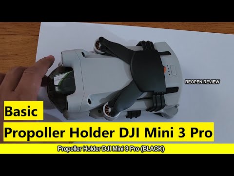 Basic Propeller Holder DJI Mini 3 Pro (Black) - DJI Mini 3 Pro Accessories