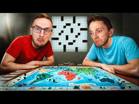 DUE ESPERTI DI GIOCHI DA TAVOLO COMPLETANO UN CRUCIVERBA IN TEMPO RECORD! w/ROHN & DREAD!