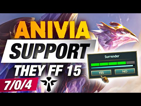 How to CLIMB FAST with Anivia Support! - Anivia Support Guide