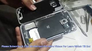 Samsung S7 Back Remove - How To Remove Back S7 - G930