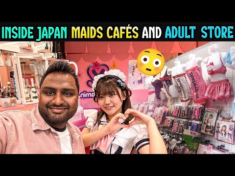 I Went to a Maid Café & Adult Store in Japan😳|| Shocked🤭