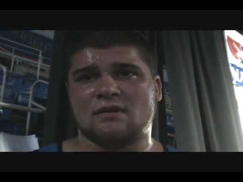 2009 Cadet Nationals 285 pound Greco-Roman champion Orry Elor of California