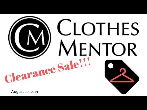 Clothes Mentor $3, $2, $1 Clearance Event - Haul Video $75 into $700