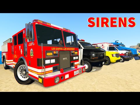 All Emergency Cars Sirens in GTA 5