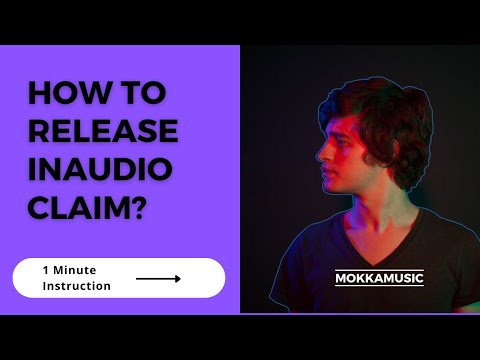 How to remove copyright claim from Inaudio (Infraction, MokkaMusic) for FREE