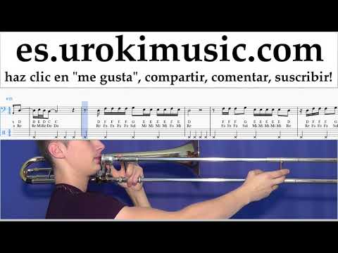 Como Tocar Trombón Ozuna - Siguelo Bailando Tablatura um-i927
