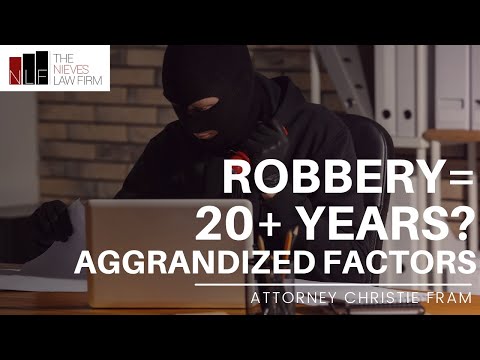Aggravated Robbery Charges: 7 Factors That Add 10-20 Years (CA Lawyer Explains)