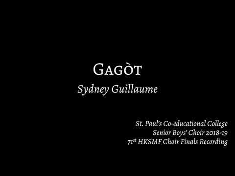 Gagòt (Sydney Guillaume) - SPCC Choir at Choir Finals