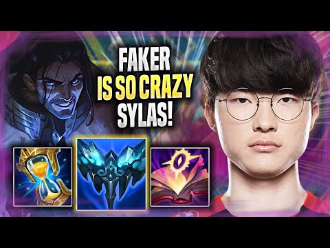 FAKER IS SO CRAZY WITH SYLAS! - T1 Faker Plays Sylas MID vs Rumble! | Season 2022
