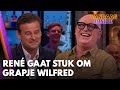 René gaat stuk om grapje Wilfred over Hans Kazan | Vandaag Inside