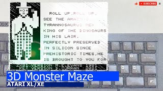 Atari XL/XE -=3D Monster Maze=-