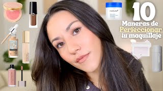 10 MANERAS DE HACER QUE TU MAQUILLAJE SE VEA MEJOR✨|Tips,Hacks..El video mas completo que veras hoy