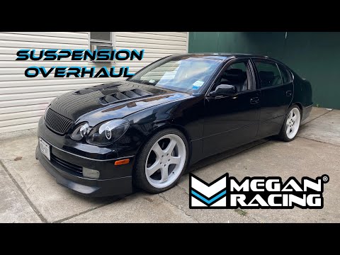 GS300 GETS MEGAN RACING SUSPENSION PARTS