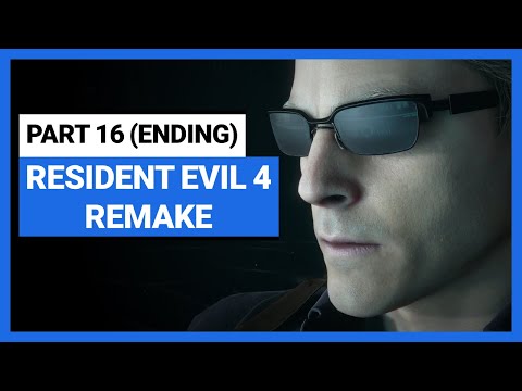 RESIDENT EVIL 4 REMAKE Walkthrough Gameplay Part 16 (ENDING) | No Commentary