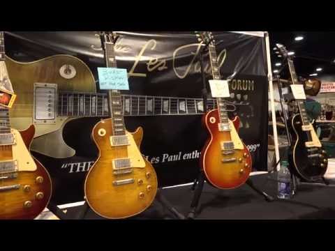 GIBSON LES PAUL BURSTS AT ARLINGTON GUITAR SHOW 2015