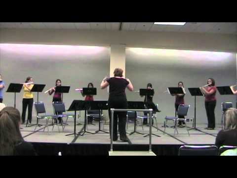 Walls by Jorge Variego - UF Flute Studio Ensemble performs at 2011 NFA