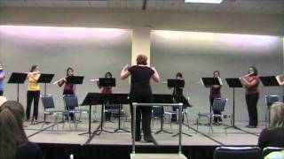 Walls by Jorge Variego - UF Flute Studio Ensemble performs at 2011 NFA