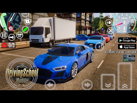 Driving School Simulator : EVO - EUROPEAN COUNTRYSIDE (MISSION - 9,10)