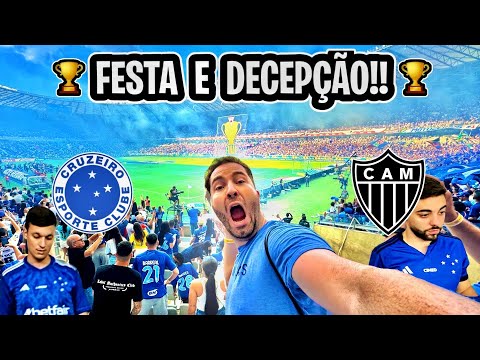 GALO CAMPEÃO MINEIRO EM PLENO MINEIRÃO LOTADO/ Cruzeiro 1 x 3 Atlético-MG