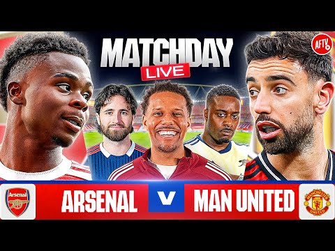 Arsenal 2-3 Man Utd | Match Day LIVE From The Hippodrome London!