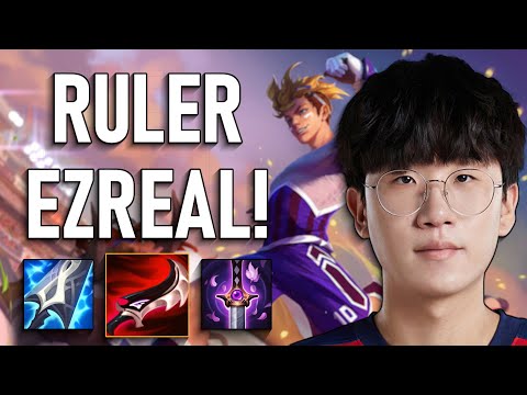RULER'S EZ IS BUILT DIFFERENT! JDG Ruler Ezreal ADC vs Jhin - KR CHALLENGER GAMEPLAY Patch 13.1 S13