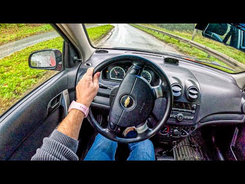 2007 Chevrolet Aveo (1.2 73 hp) | Real POV Test Drive #2596 | Joe Black