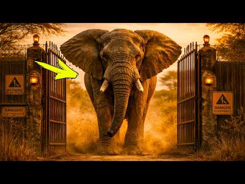 The elephant stood at the gate for two days — People froze, seeing what was in its trunk!