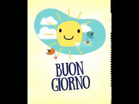 Video e Gif del buongiorno con sole e uccellini