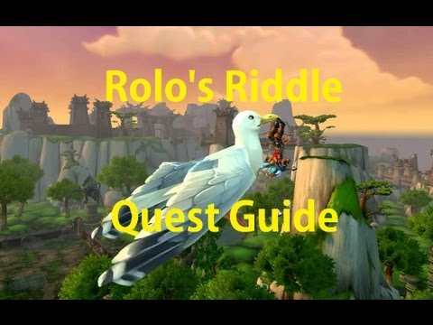 Rolo's Riddle Quest Guide - Timeless isle - World of Warcraft - Mist of Pandaria