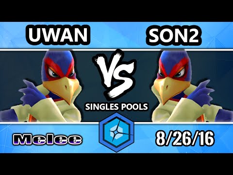 Shine 2016 SSBM - UWAN (Falco) Vs. Son2 (Red Falco) Melee Singles