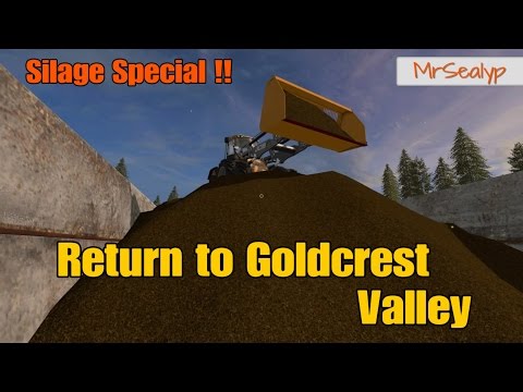 Let's Play Farming Simulator 17 PS4: Goldcrest Valley, Silage Special Ep,