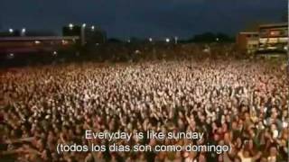 Morrissey : Everyday is like sunday Subtitulado