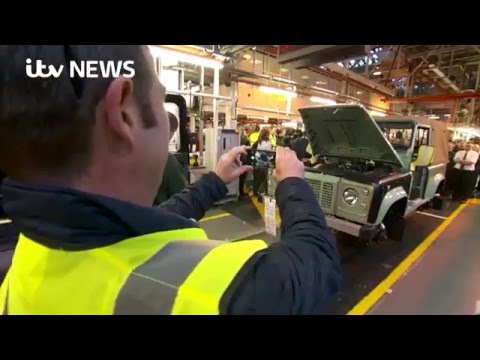 Last Land Rover Defender rolls off the production line
