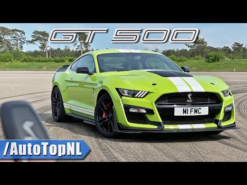 SHELBY MUSTANG GT500 REVIEW on TRACK by AutoTopNL