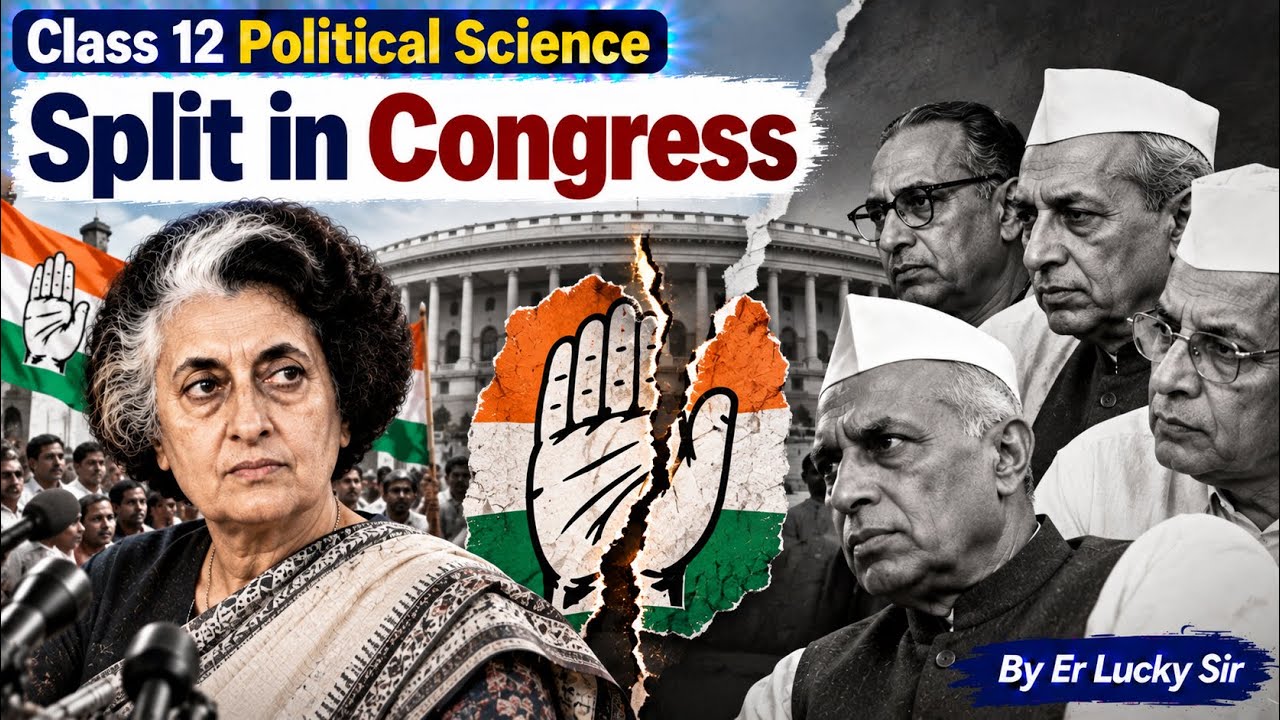 Split in Congress - Class 12 Political Science | Presidential Election of 1969