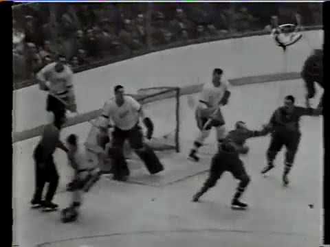 1955 Stanley cup final   Detroit vs Montreal   game 1