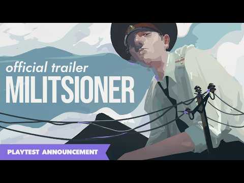Playtest Announcement Trailer | MILITSIONER by Tallboys
