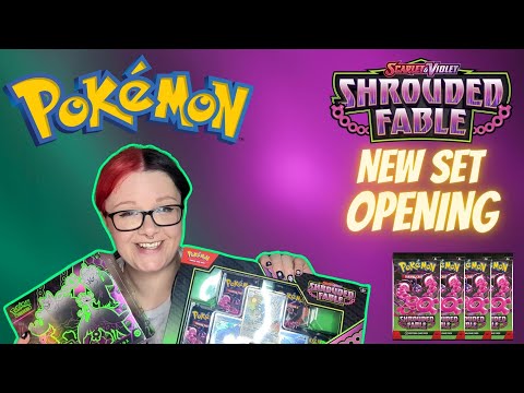 POKEMON SHROUDED FABLE OPENING - BRAND NEW SET!!
