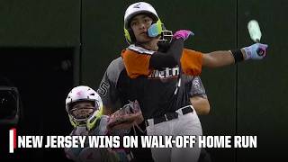 WALK-OFF HOME RUN ⚾ Mason Rincon wins it for NJ vs. Massachusetts | Little League World Series