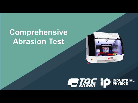 Quality Control: Comprehensive Abrasion Testing by TQC Sheen