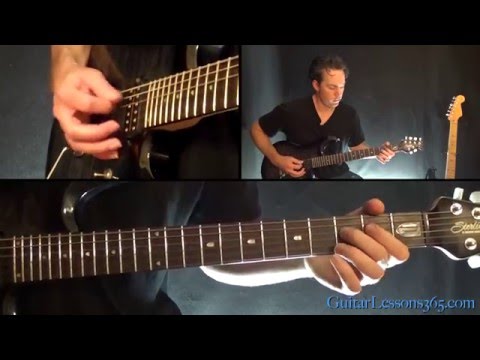 Metallica - Harvester of Sorrow Guitar Solo Lesson (Solo and Harmony Section)